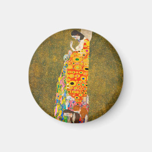 Gustav Klimt The Hope II, Die Hoffnung II Magnet