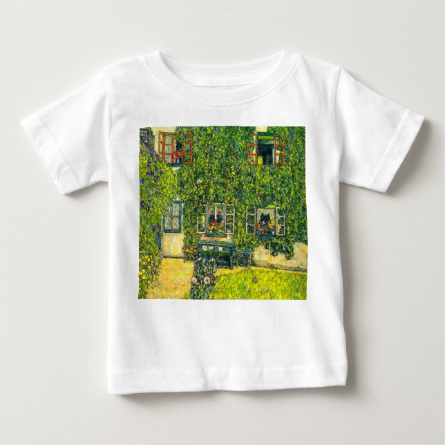 Gustav Klimt The House of Guardaboschi Baby T-Shirt (Front)