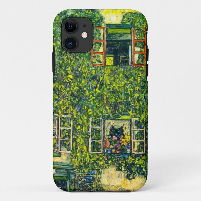 Gustav Klimt The House of Guardaboschi Case-Mate iPhone Case (Back)