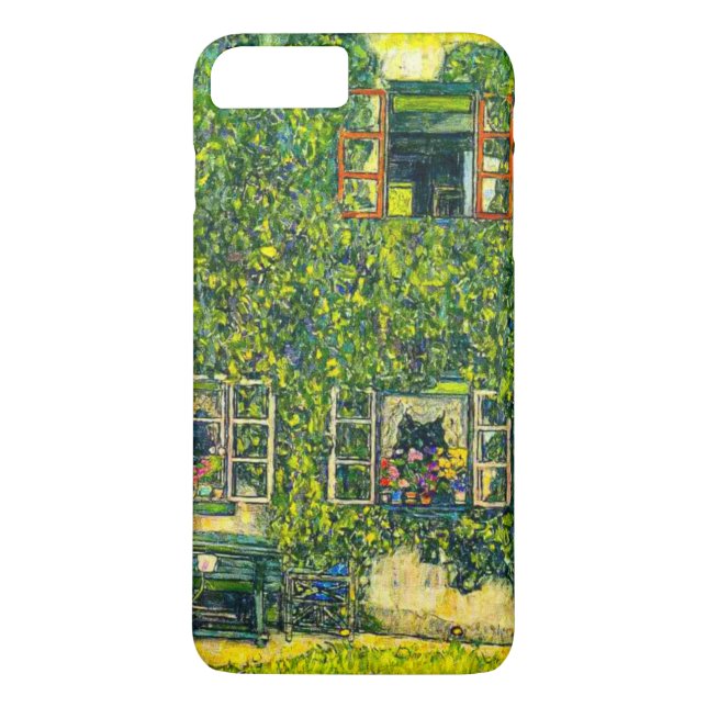 Gustav Klimt The House of Guardaboschi Case-Mate iPhone Case (Back)