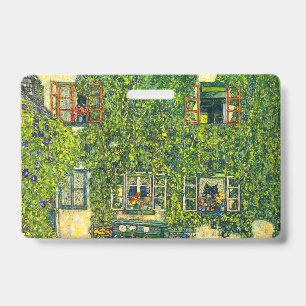 Gustav Klimt The House of Guardaboschi ID Badge