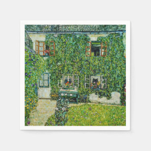 Gustav Klimt - The House of Guardaboschi Napkin