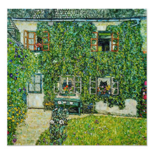 Gustav Klimt - The House of Guardaboschi Photo Print