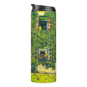 Gustav Klimt The House of Guardaboschi Thermal Tumbler