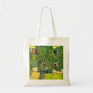 Gustav Klimt The House of Guardaboschi Tote Bag