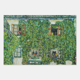 Gustav Klimt - The House of Guardaboschi Wrapping Paper Sheet