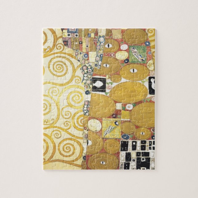 Gustav Klimt - The Hug - Classic Artwork Jigsaw Puzzle (Vertical)