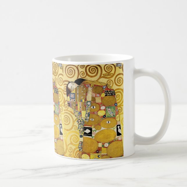 Gustav Klimt , "The hug" coffee mug (Right)