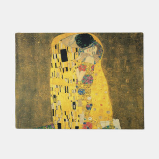 GUSTAV KLIMT - The kiss 1907 Doormat