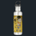 Gustav Klimt - The Kiss 710 Ml Water Bottle<br><div class="desc">The Kiss / Der Kuss - Gustav Klimt in 1907-1908</div>