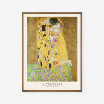 Gustav Klimt the Kiss Art Exhibition Poster Print<br><div class="desc">Gustav Klimt the Kiss Art Exhibition Poster Print</div>