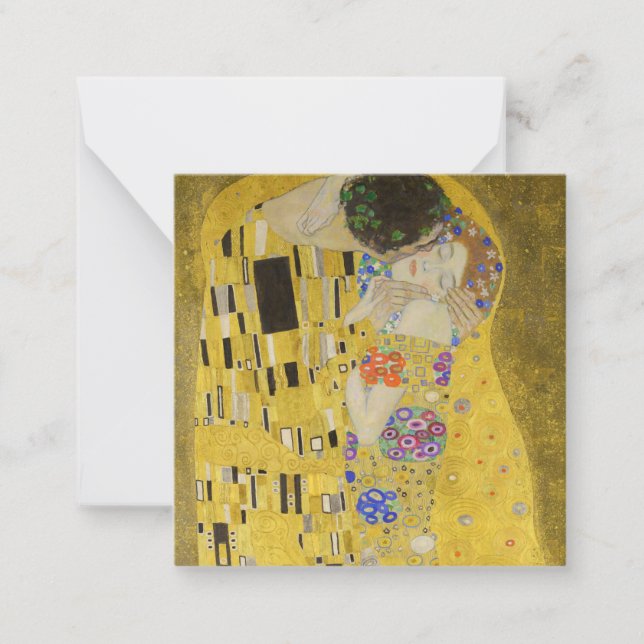 Gustav Klimt - The Kiss Card (Front)