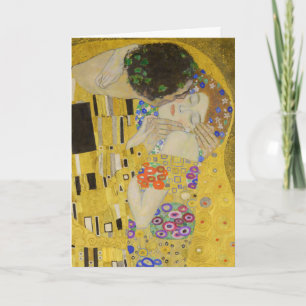Gustav Klimt - The Kiss Card