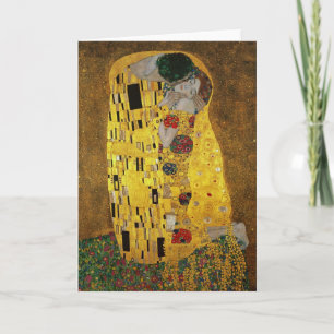 Gustav Klimt The Kiss Card