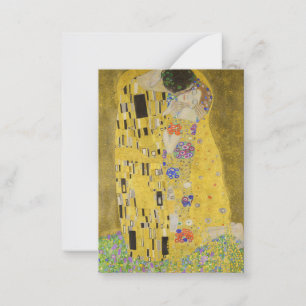 Gustav Klimt - The Kiss Card