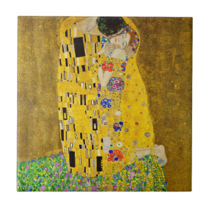 Gustav Klimt - The Kiss Ceramic Tile