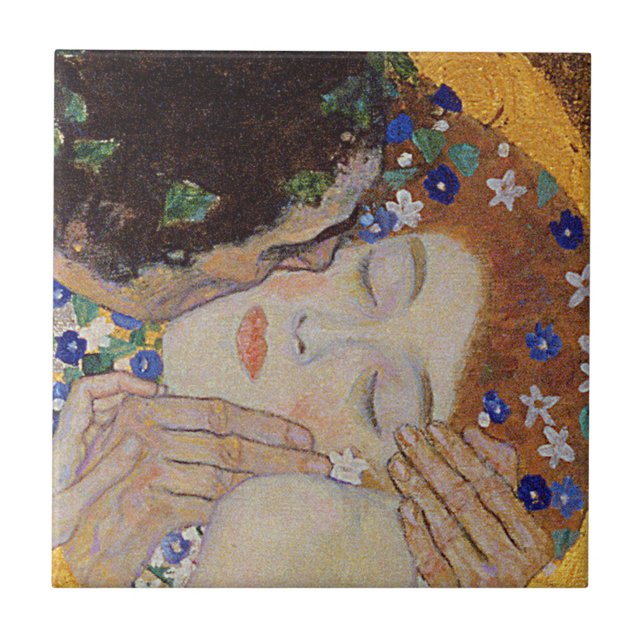 Gustav Klimt - The Kiss Ceramic Tile (Front)