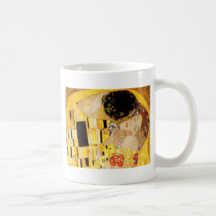Gustav Klimt The Kiss Classic Painting Coffee Mug