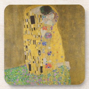 Gustav Klimt "The Kiss" Coaster