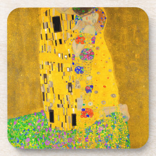 Gustav Klimt The Kiss Coaster