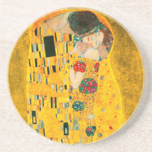 Gustav Klimt The Kiss Coaster