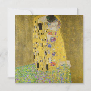 Gustav Klimt - The Kiss Invitation