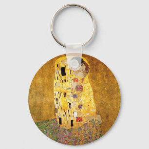 Gustav Klimt The Kiss Masterpiece Key Ring