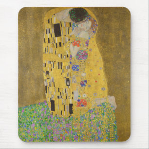 Gustav Klimt "The Kiss" Mouse Pad