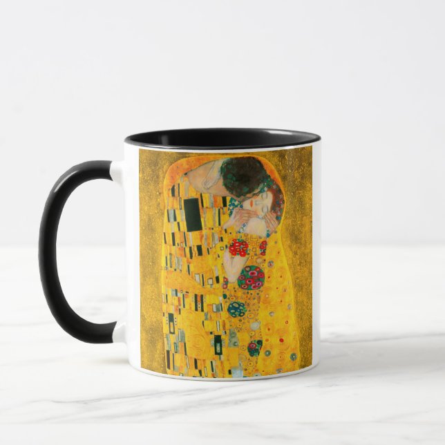 Gustav Klimt The Kiss Mug (Left)