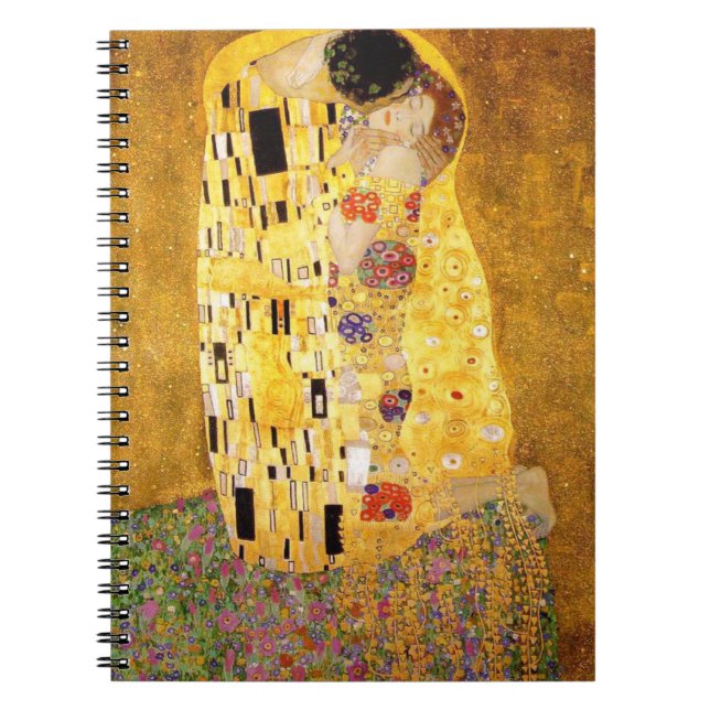 Gustav Klimt The Kiss Notebook (Front)