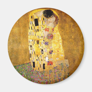 Gustav Klimt The Kiss Nouveau Magnet