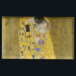 Gustav Klimt - The Kiss Place Card Holder<br><div class="desc">The Kiss / Der Kuss - Gustav Klimt in 1907-1908</div>