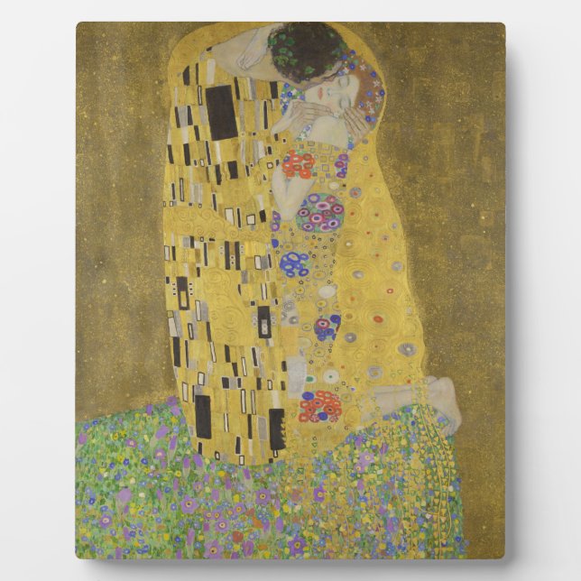 Gustav Klimt "The Kiss" Plaque (Front)