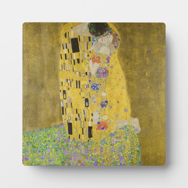 Gustav Klimt - The Kiss Plaque (Front)