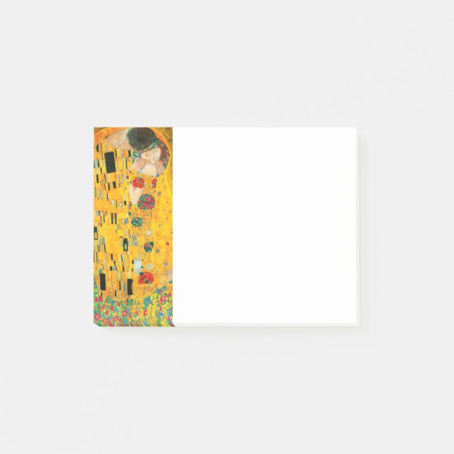 Gustav Klimt The Kiss Post-it Notes (Front)