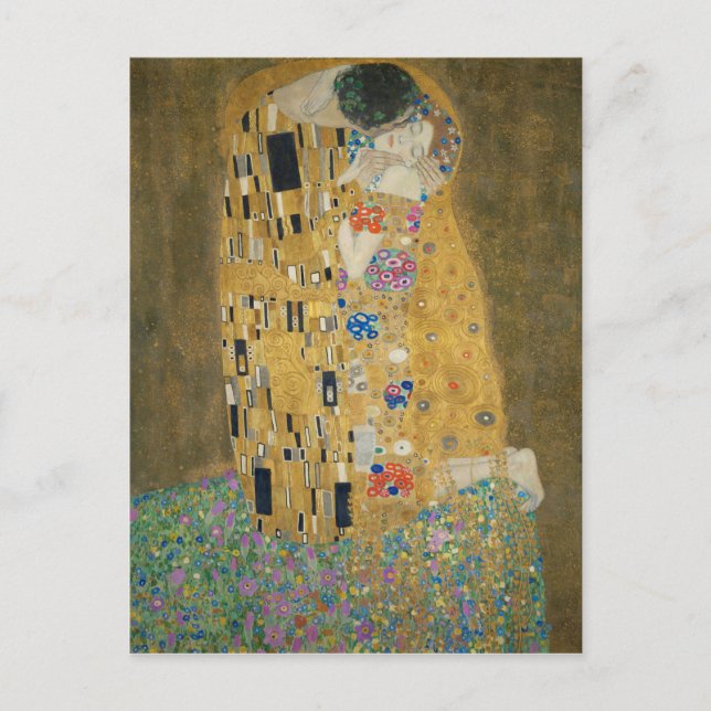 Gustav Klimt - The Kiss Postcard (Front)