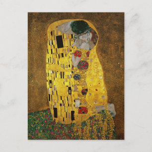 Gustav Klimt The Kiss Postcard