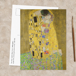 Gustav Klimt - The Kiss Postcard