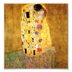 Gustav Klimt The Kiss Print