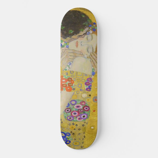 Gustav Klimt - The Kiss Skateboard (Front)