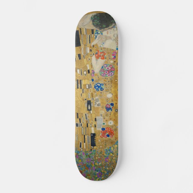 Gustav Klimt - The Kiss Skateboard (Front)