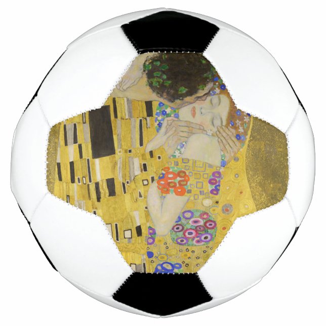 Gustav Klimt - The Kiss Soccer Ball (Front)
