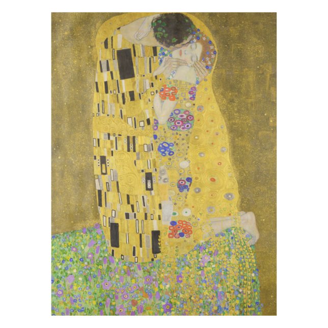 Gustav Klimt - The Kiss Tablecloth (Front)