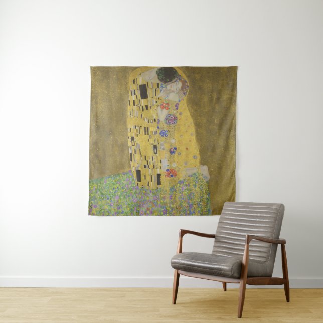 Gustav Klimt The Kiss Tapestry (In Situ)