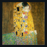 Gustav Klimt The Kiss Vintage Art Nouveau Painting<br><div class="desc">Gustav Klimt The Kiss Vintage Art Nouveau Painting The Kiss (In German: Der Kuss) was painted by the Austrian Symbolist painter Gustav Klimt between 1907 and 1908, the highpoint of his Golden Period, when he painted a number of works in a similar gilded style. The painting is widely considered a...</div>
