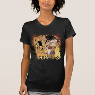 Gustav Klimt - The Kiss - Vintage Art Nouveau T-Shirt