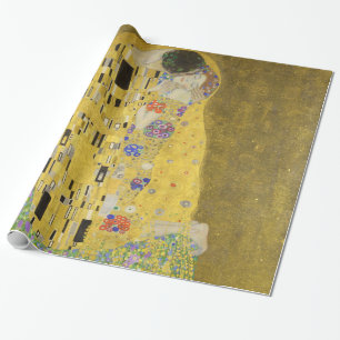 Gustav Klimt The Kiss Wrapping Paper