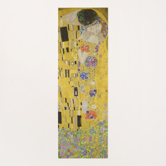 Gustav Klimt - The Kiss Yoga Mat (Back)