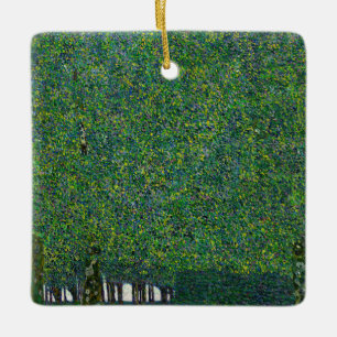 Gustav Klimt - The Park Ceramic Ornament