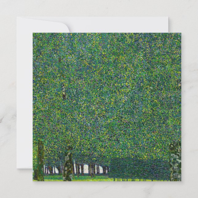 Gustav Klimt - The Park Invitation (Front)